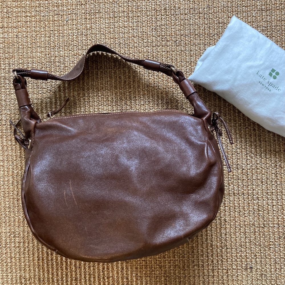 Kate Spade brown leather handbag
